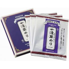 夏の贈り物お中元 浅草焼のり 浅草焼のり（全形5枚）×3