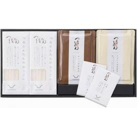 夏の贈り物お中元 かけ・カレー・クリームのおうどん6人前 つるとんたん かけつゆ（希釈30g）×4、乾麺（3人前）（270g）×2、カレーのお出汁・クリームのお出汁（各250g）×各1
