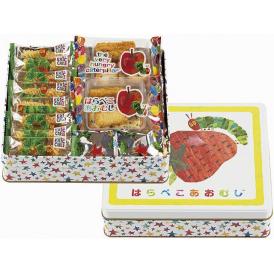 夏の贈り物お中元 おやつアソート はらぺこあおむし ひねり揚げせんべい（個包装）（65g）、おかき（個包装）（30g）、おかき7種（19g）×2