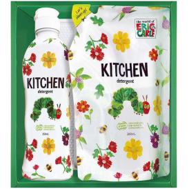 夏の贈り物お中元 キッチン洗剤セット はらぺこあおむし 食器洗剤（250ml）・食器洗剤詰替用（200ml）×各1