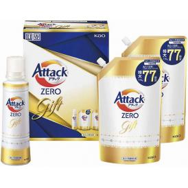 春の贈り物 アタックZEROギフト 花王 アタックZERO詰替用（770g）×2、アタックZERO（580g）×1