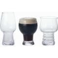 夏の贈り物お中元 飲み比べ クラフトビールグラス グラス小（直径8.5×12.9cm・460ml）・グラス中（直径8.7×13.7cm・480ml）・グラス大（直径5.9×16.3cm・450ml）×
