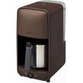 夏の贈り物お中元 コーヒーメーカー6杯用 タイガー魔法瓶 ダークブラウン 27.2×15.4×30.1cm ★ペーパーフィルター（2枚）・計量スプーン・カップトレイ付　★コードの長さ：1.2m　★消費