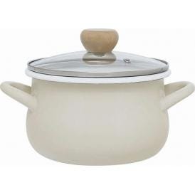 夏の贈り物お中元 IH対応ホーロークッキングポット18cm ストクック グレー 2.2L 本体：ほうろう用鋼板（ほうろう加工）、蓋：強化ガラス、アミ：鉄（クロムメッキ）、シール蓋：ポリエチレン ★アミ