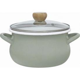 夏の贈り物お中元 IH対応ホーロークッキングポット20cm ストクック グリーン 2.9L 本体：ほうろう用鋼板（ほうろう加工）、蓋：強化ガラス、アミ：鉄（クロムメッキ）、シール蓋：ポリエチレン ★ア