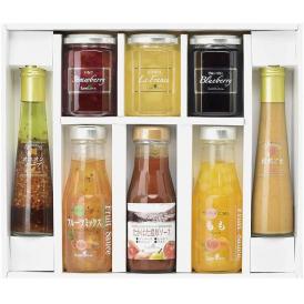 夏の贈り物お中元 バラエティセット たかはたファーム フルーツソース（フルーツミックス・もも）（各215g）・たかはた濃厚ソース（210g）・ジャム（いちご・ラフランス・ブルーベリー）（各145g）・