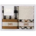 夏の贈り物お中元 タオルハンカチ2P DAKS 25×25cm