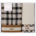 夏の贈り物お中元 フェイスタオル＆タオルハンカチ DAKS フェイスタオル：34×75cm、タオルハンカチ：25×25cm