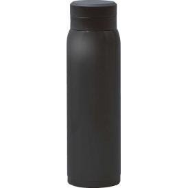 夏の贈り物お中元 スクリュー栓マグボトル500ml モテコ ブラック 直径6.7×22.5cm ★保温効力：64℃以上（6時間）、保冷効力：9℃以下（6時間）