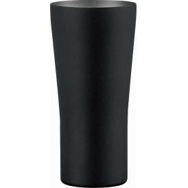 夏の贈り物お中元 ビアタンブラー420ml ピーコック ブラック 直径7.7×16.1cm ★保冷効力：8℃以下（1時間）、保温効力：48℃以上（1時間）