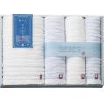夏の贈り物お中元 タオルセット 伊予の白波 フェイスタオル（33×75cm）×2、バスタオル（60×110cm）・ウォッシュタオル（33×35cm）×各1