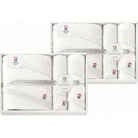 夏の贈り物お中元 タオルセット 今治 バスタオル（60×120cm）・フェイスタオル（34×75cm）・ハンドタオル（34×35cm）×各2
