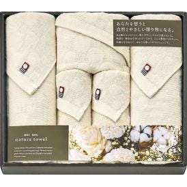 夏の贈り物お中元 フェイスタオル5P 今治 33×70cm