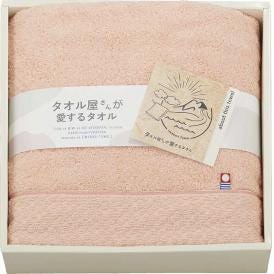 夏の贈り物お中元 今治産バスタオル タオル屋さんが愛するタオル ピンク 60×120cm