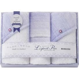 夏の贈り物お中元 今治製フェイスタオル2P＆ウォッシュタオル2P nishikawa フェイスタオル：34×75cm、ウォッシュタオル：34×35cm
