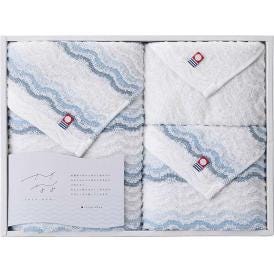 春の贈り物 フェイスタオル2P＆ウォッシュタオル 今治タオル フェイスタオル：34×75cm、ウォッシュタオル：34×30cm