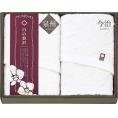 夏の贈り物お中元 フェイスタオル＆スリムフェイスタオル 今治＆泉州 今治フェイスタオル：33×73cm、泉州スリムフェイスタオル：29×80cm