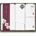 夏の贈り物お中元 タオルセット 今治＆泉州 今治ハンドタオル（33×33cm）×2、泉州スリムバスタオル（34×110cm）・泉州スリムフェイスタオル（29×80cm）×各1