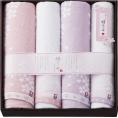 春の贈り物 バスタオル2P＆フェイスタオル2P 今治製タオル バスタオル：60×120cm、フェイスタオル：33×80cm