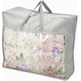 夏の贈り物お中元 羽根ふとんバッグ入り 花浪漫 ピンク 150×210cm