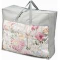 夏の贈り物お中元 羽根ふとんバッグ入り 花浪漫 ピンク 150×210cm