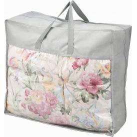 夏の贈り物お中元 羽根ふとんバッグ入り 花浪漫 ピンク 150×210cm