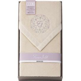 夏の贈り物お中元 シルクコットンリバーシブル毛布(毛羽部分) nishikawa 140×200cm