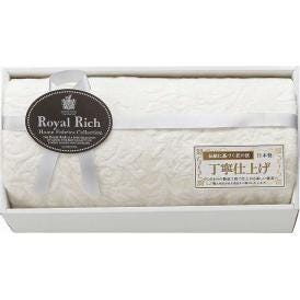 夏の贈り物お中元 国産ジャガード綿毛布 ロイヤルリッチ 140×190cm