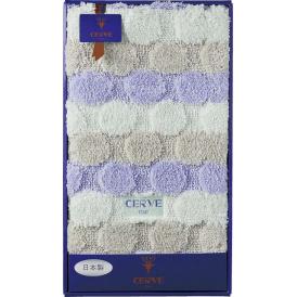 夏の贈り物お中元 大判バスマット チェルベ ブルー 50×80cm