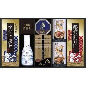 夏の贈り物お中元 ヤマサ鮮度卓上しょうゆ＆和風詰合せ こだわりふりかけ（6g）×3、ヤマサ鮮度卓上しょうゆ（200ml）・鮭茶漬け（4.7g×2袋）・梅茶漬け（4.3g×2袋）・永谷園お吸いもの松茸風