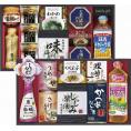 夏の贈り物お中元 日清オイリオ食卓詰合せ たまごスープ（5.4g）×3、日清ヘルシーベジオイル（600g）・日清キャノーラ油（400g）・キッコーマン牡蠣だししょうゆ・伊賀越天然醸造しょうゆ（各200