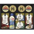 春の贈り物 日清MCTリセッタ＆和風詰合せ 鮪油漬けフレーク（70g）・ニッスイ紅ずわいがにほぐし身（55g）×各2、日清MCTリセッタ（200g）・あごだし(6g×2)・海苔茶漬け(5.5g×