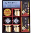 夏の贈り物お中元 海の恵詰合せ 鮭ほぐし（50g）×3、のり佃煮（80g）・日本料理神谷監修かつおだし（4g×8袋）×各2、紅ずわいがにほぐし身（55g）×1