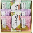 夏の贈り物お中元 タニタ食堂監修減塩みそ汁・白子のり詰合せ タニタ食堂監修減塩みそ汁（あおさ・なす・オクラとめかぶ）・白子のり味のり（8切5枚）×各2