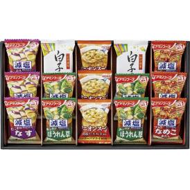 夏の贈り物お中元 アマノフーズおみそ汁・オニオンスープ・白子のり アマノフーズ減塩いつものおみそ汁（ほうれん草）×4、アマノフーズ減塩いつものおみそ汁（なす・なめこ）・宝幸オニオンスープ×各3、白子の