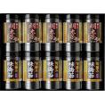 夏の贈り物お中元 食卓のやまや 博多辛子明太子味海苔＆旬摘み味海苔セット 有明海産旬摘み味海苔6袋詰（8切4枚）・食卓のやまや 博多辛子明太子味海苔（8切24枚）×各5