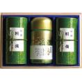 夏の贈り物お中元 茶師こだわりの銘茶詰合せ（木箱入） 静岡茶 静岡煎茶（朝摘）（110g）×2、静岡玉露（憩）（110g）×1