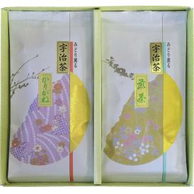 夏の贈り物お中元 宇治茶詰合せ（伝承銘茶） 煎茶・雁が音（各70g）×各1