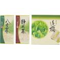 夏の贈り物お中元 日本銘茶二都巡り「萌」-Moe- 袋布向春園本店 静岡煎茶・八女煎茶（各50g）×各1