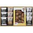 夏の贈り物お中元 日本の美味・和素材スープ詰合せ 椎茸お味噌汁（九州合わせみそ）・椎茸お吸い物（あごだし）・海苔お吸物×各3、大分産原木乾椎茸どんこ（70g）×1