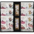 夏の贈り物お中元 和菓子詰合せ 銀座鹿乃子 かりんとう（黒蜜・白蜜）(各10g)×各3、羊羹（小倉・本練）（各50g）×各1