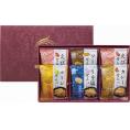 夏の贈り物お中元 米菓 穂のなごみ せんべい（えび）（15g）×2、せんべい（コーン・うま塩・ソース・カレー）（各15g）×各1