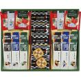 春の贈り物 クッキー＆コーヒー＆紅茶 ブレイクタイム チェスティアクッキー×12、AGFブレンディスティックコーヒーカフェオレ（8.8g）・AGFブレンディスティックコーヒーエスプレッソオレ（6