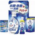 夏の贈り物お中元 アリエール抗菌除菌ギフト ギフト工房 P&Gアリエールジェル（720g）･除菌キッチンジェル（200ml）･除菌キッチンジェル詰替用（160ml）･洗たく槽クリーナーEX（100g）