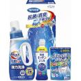 夏の贈り物お中元 抗菌消臭EXギフト ギフト工房 花王アタック抗菌EX（750g）・除菌キッチンジェル（200ml）・洗たく槽クリーナーEX（100g）×各1