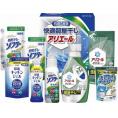 夏の贈り物お中元 快適部屋干しアリエールギフト ギフト工房 抗菌部屋干しソフター詰替用（300g）×2、P&Gアリエールジェル部屋干しプラス（690g）・P&Gアリエールジェル部屋干しプラス詰替用（3