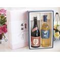 夏の贈り物お中元 感謝の贈り物ボックスプレミアムな芋焼酎と国産ワインセット (山梨県産葡萄100％使用 甲州 辛口白ワ