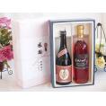 感謝の贈り物ボックスプレミアムな芋焼酎と国産ワインセット (遅摘みロゼ 完熟甘口ワイン 甘口(山梨県