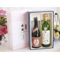 夏の贈り物お中元 感謝の贈り物ボックスプレミアムな芋焼酎と国産ワインセット (山梨 甲州 白ワイン やわらかな辛口(山