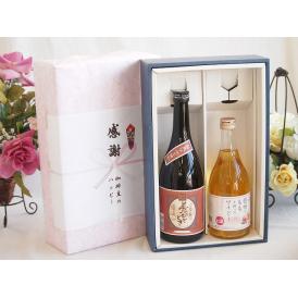 夏の贈り物お中元 感謝の贈り物ボックスプレミアムな芋焼酎と国産ワインセット (信州のももを使ったワインです甘口(長野県